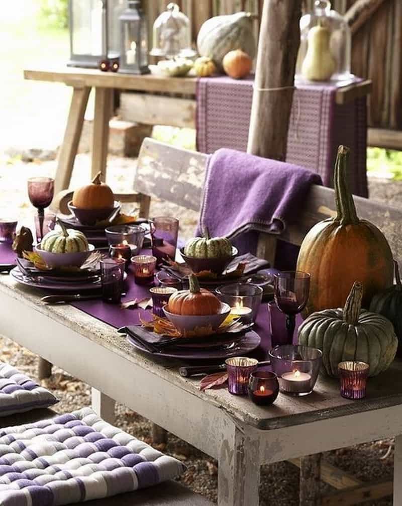Thanksgiving Table Decorations Pinterest
 25 Pretty Autumn Decorations Ideas