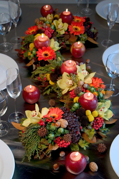 Thanksgiving Table Decorations Pinterest
 Decorative work Beautiful thanksgiving table decorations