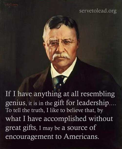Theodore Roosevelt Quotes On Leadership
 Theodore Roosevelt
