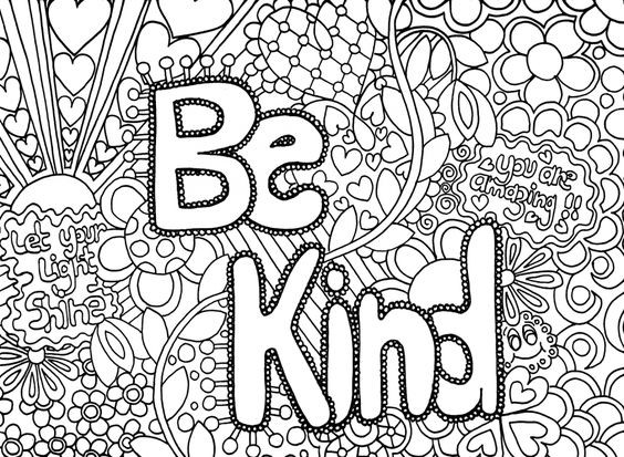 Therapeutic Coloring Pages For Kids
 Doodle Art and Challenging Coloring Pages for Older Kids