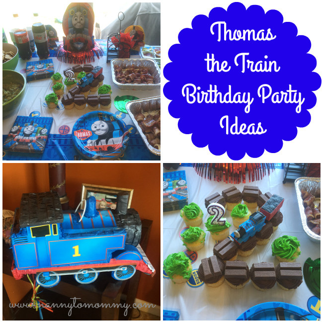 Thomas The Train Birthday Decorations
 Nanny to Mommy Thomas the Train Birthday Party Ideas