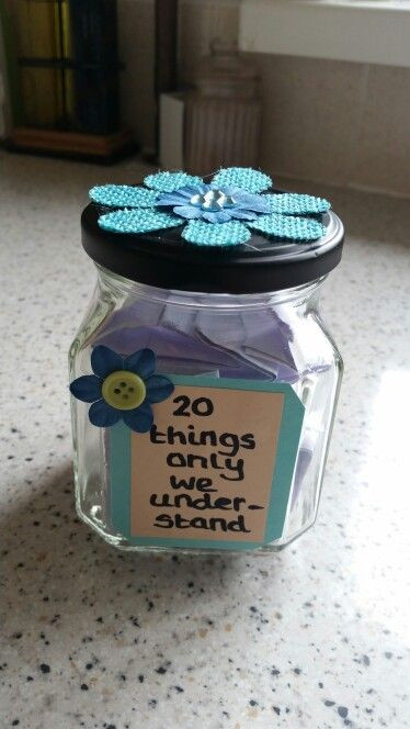 Thoughtful Gift Ideas For Best Friend
 DIY jar t For best friend sister partner