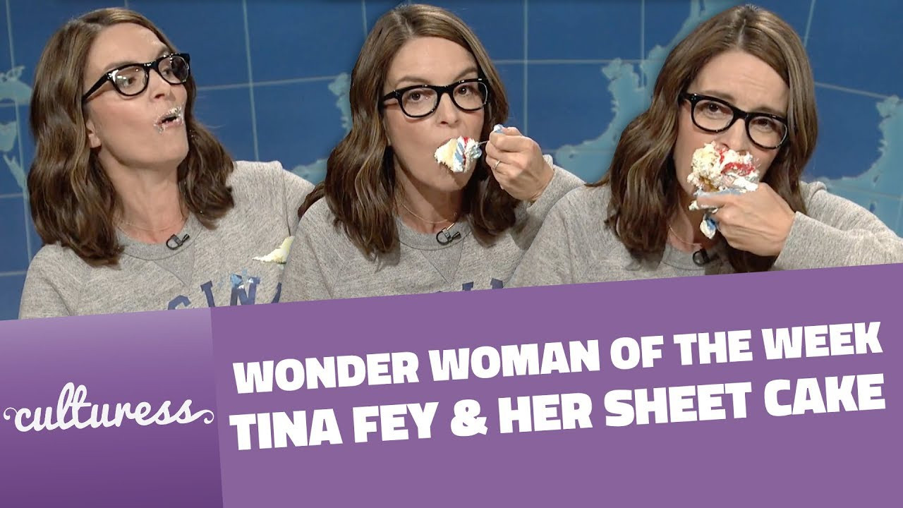 Tina Fey Sheet Cake Video
 Tina Fey & Her Sheet Cake