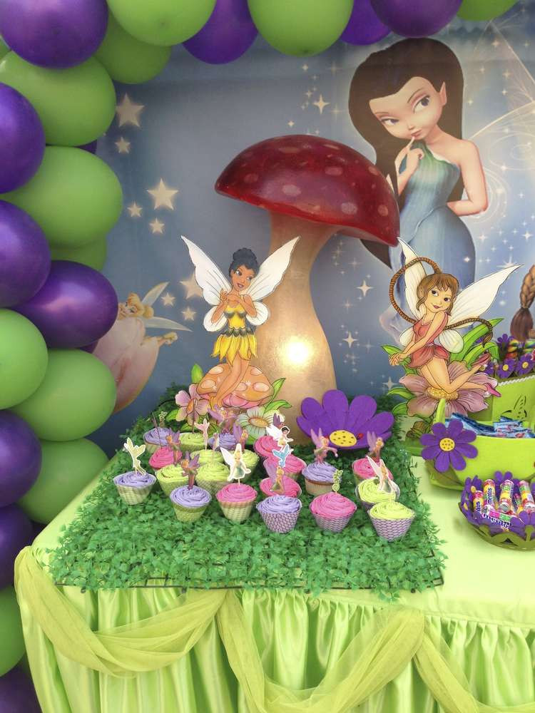 Tinkerbell Decorations Ideas Birthday Party
 Tinkerbell & Fairies Birthday Party Ideas