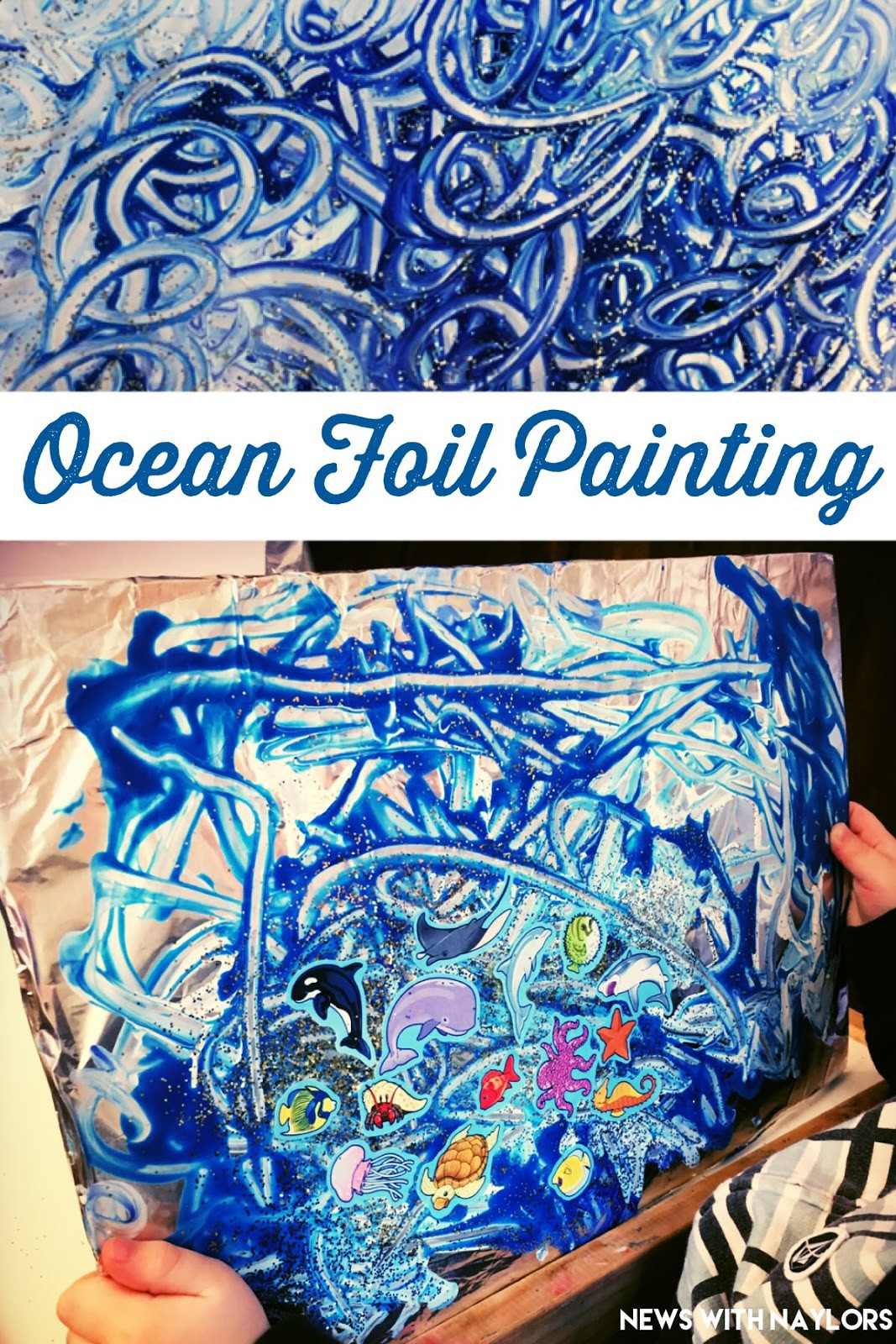 Toddler Arts And Craft Projects
 News with Naylors Ocean Foil Painting