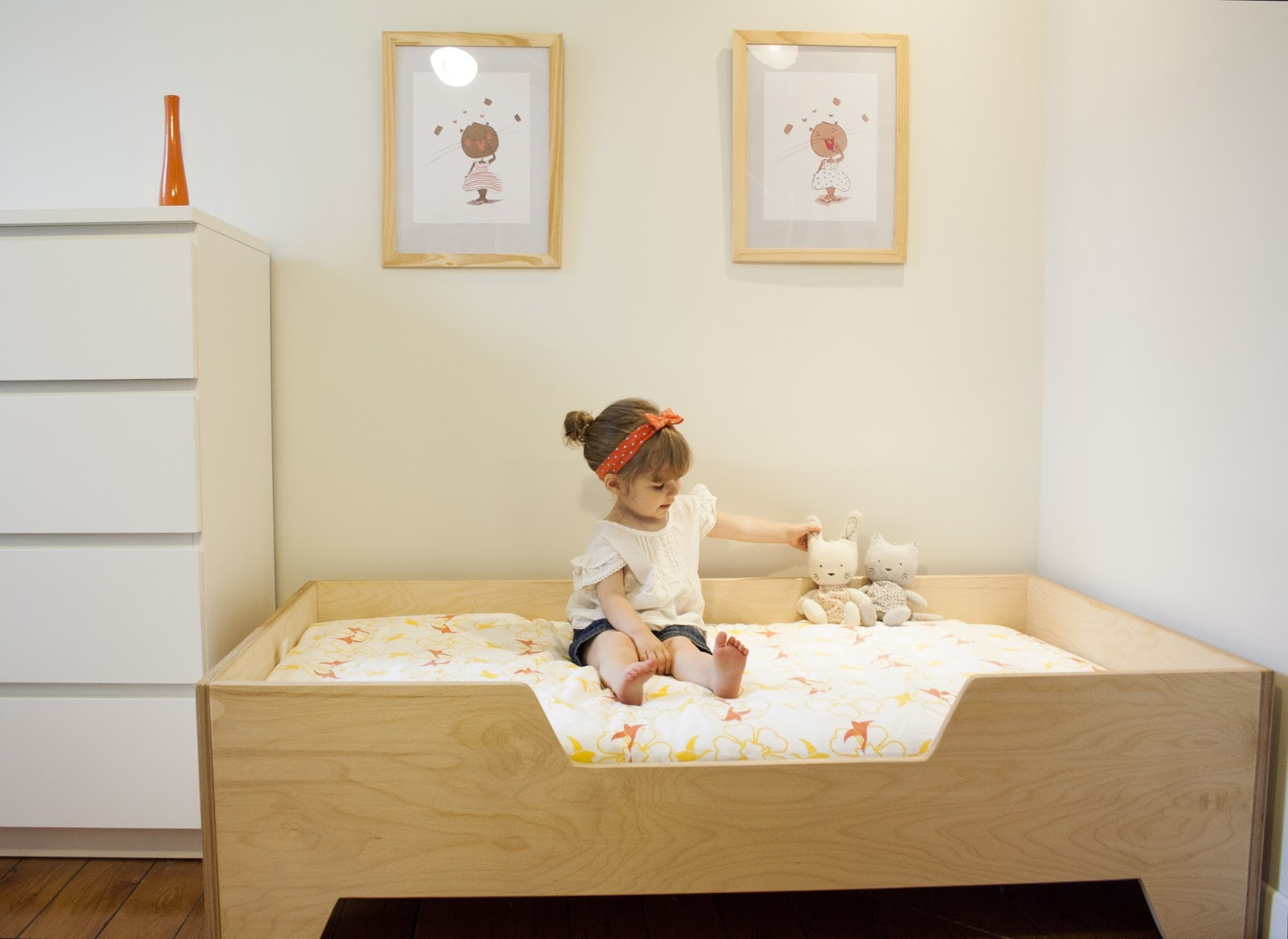 Toddler Bed DIY
 DIY Projects DIY Toddler bed with birch plywood