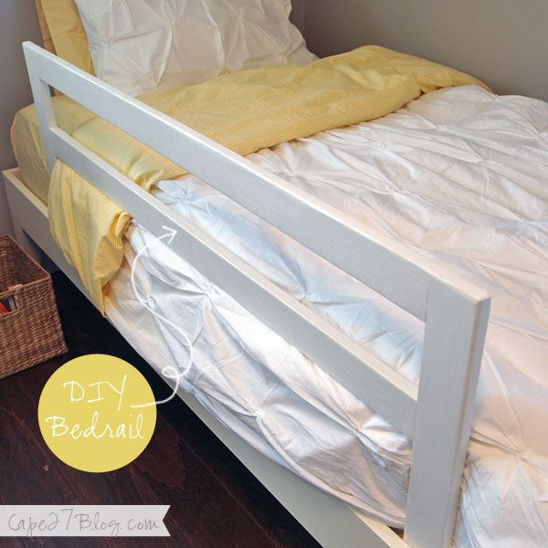 Toddler Bed Rail DIY
 Zoey s Never Before Seen Bedroom