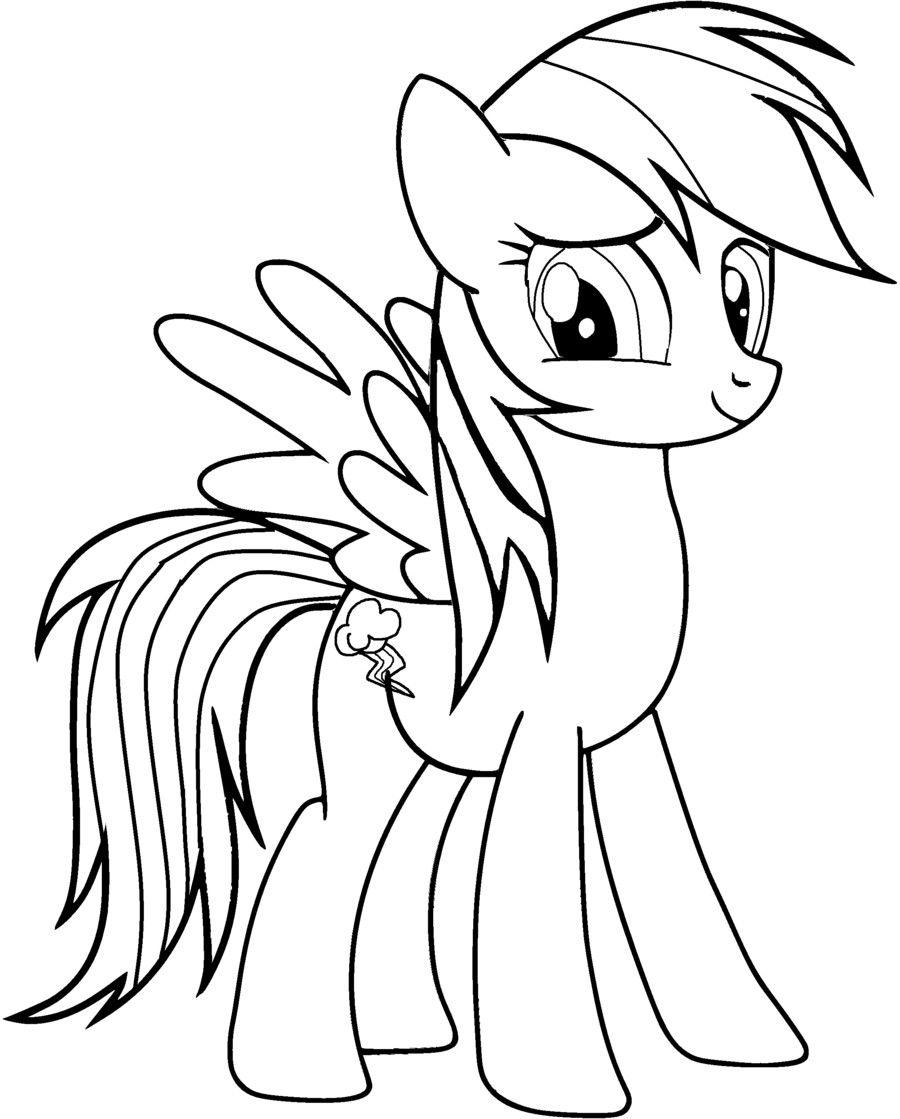Toddler Coloring Pages
 Rainbow Dash Coloring Pages Best Coloring Pages For Kids