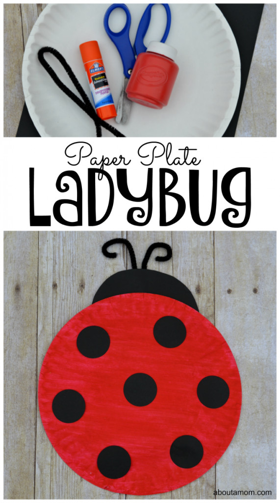 Toddler Craft Activity
 Paper Plate Ladybug Craft for Kids About A Mom
