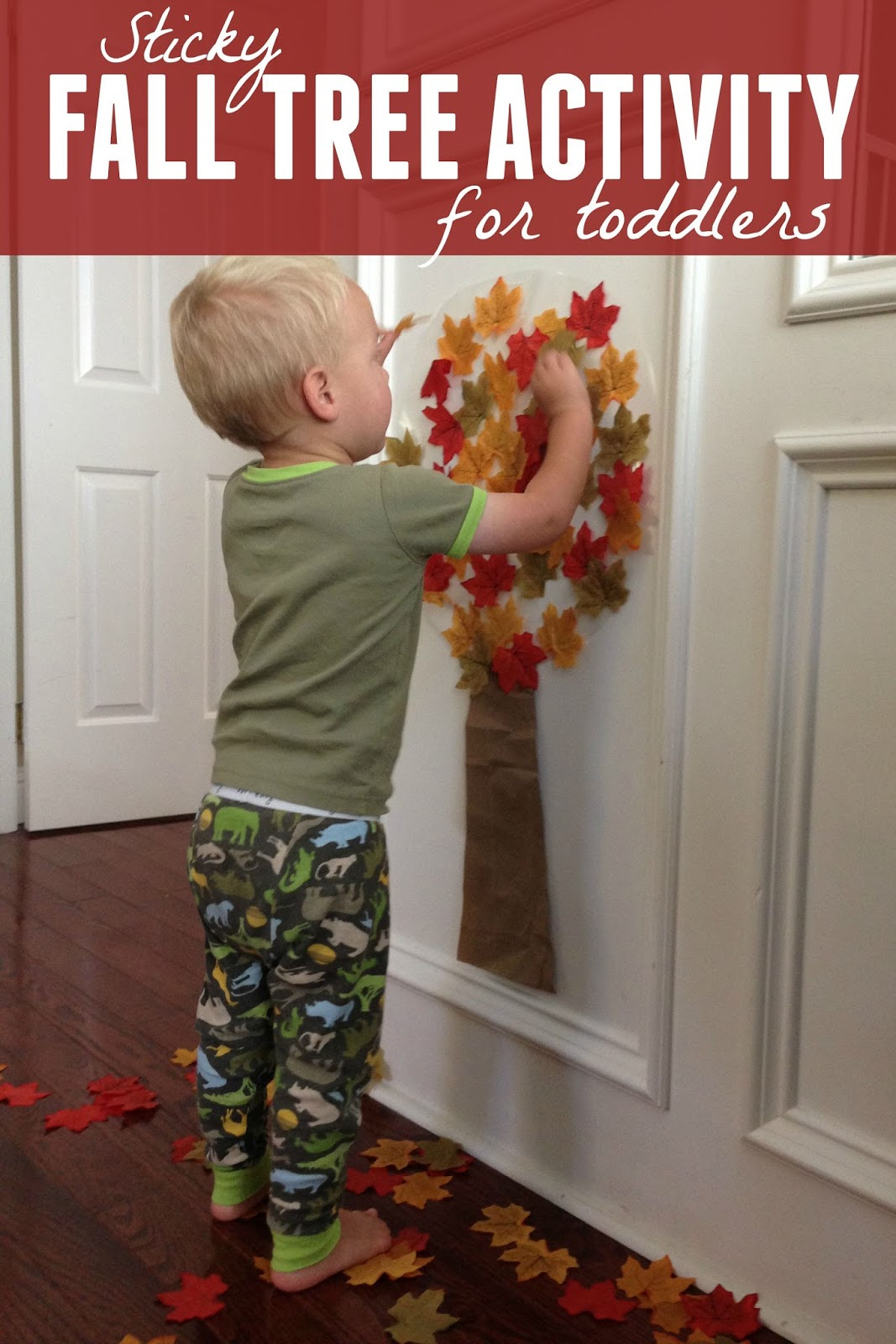 Toddler Craft Activity
 Toddler Approved Easy Fall Tree Activity for Toddlers
