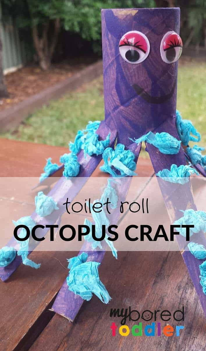 Toddler Craft Activity
 Toddler Craft Activity Octopus My Bored Toddler