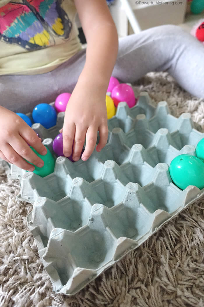Toddler Craft Activity
 Baby & Toddler Easter Eggs Activity