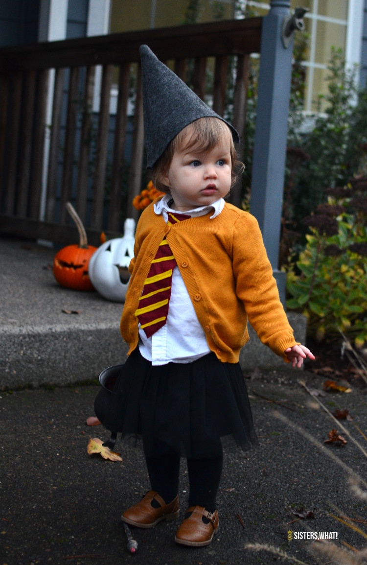 Toddler Halloween Costumes DIY
 Easy DIY Little Witch Hermione Toddler Halloween Costume