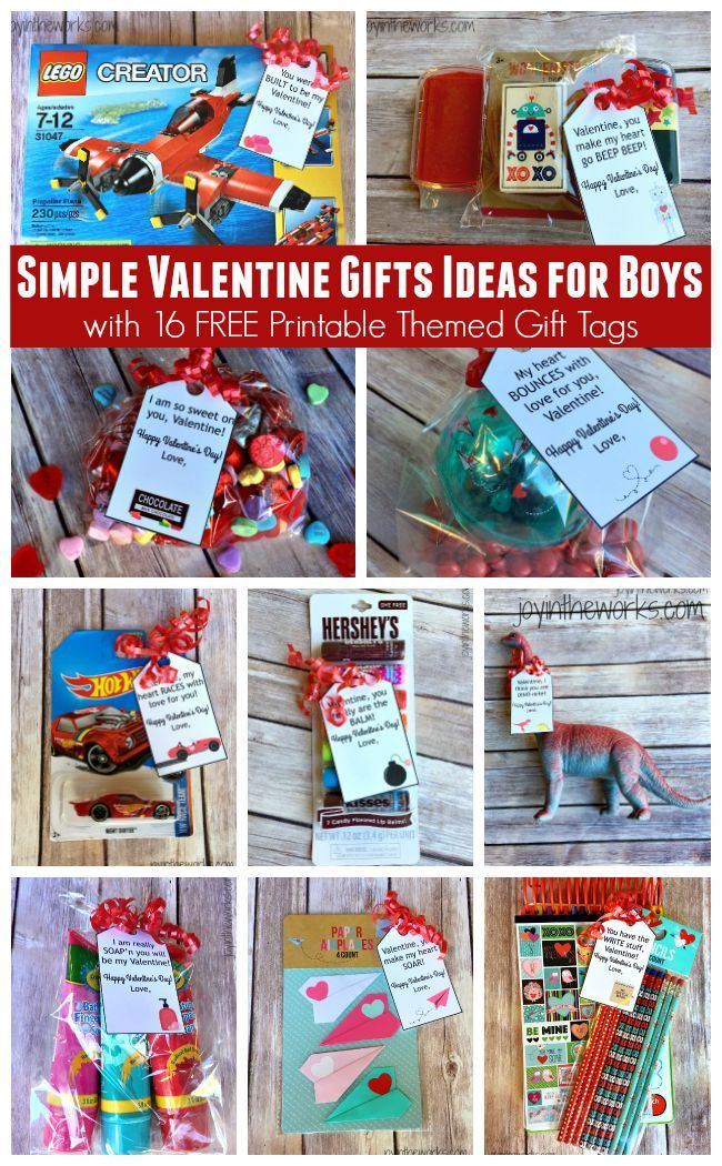 Toddler Valentine Gift Ideas
 Simple Valentine Gift Ideas for Boys