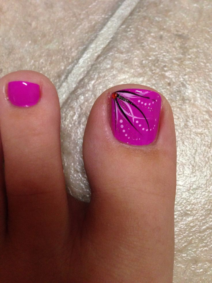 Toe Nail Designs Easy
 Pin by Nail Design Expert on Nail Designs For Toes