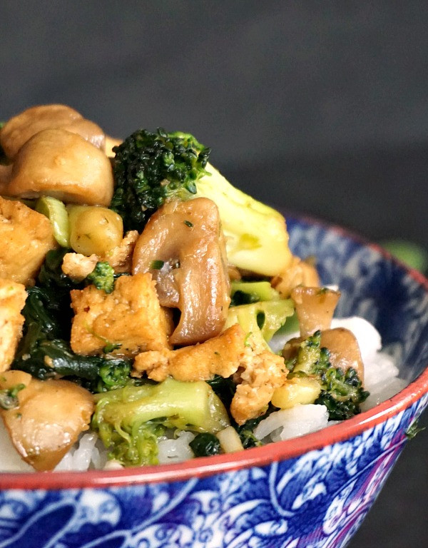 Tofu Broccoli Stir Fry
 Tofu broccoli stir fry recipe with basmati rice