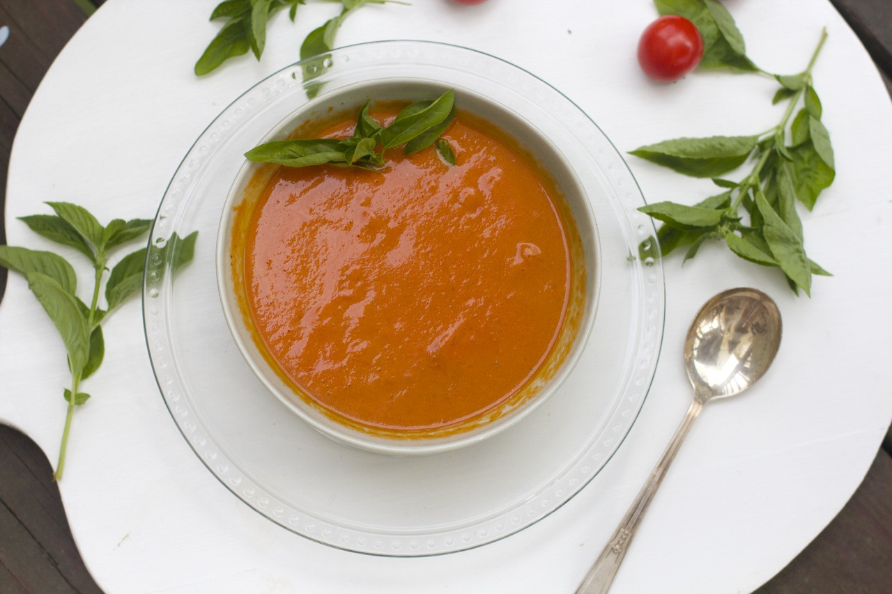 Tomato Bisque Soup Recipe
 Tomato Bisque Soup Recipe with Fresh Tomatoes Spinach Tiger