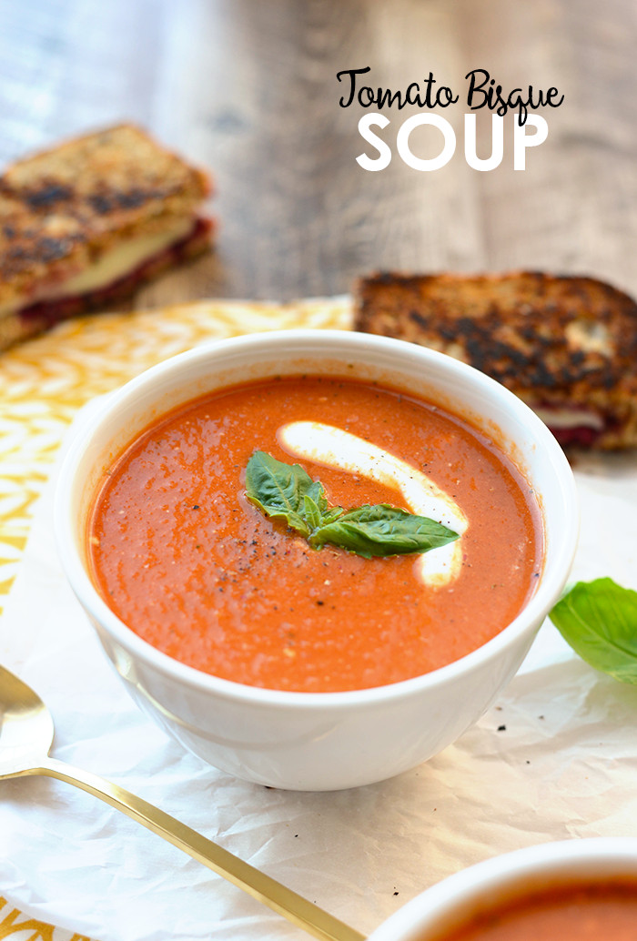 Tomato Bisque Soup Recipe
 20 Minute Healthy Tomato Bisque Soup Fit Foo Finds