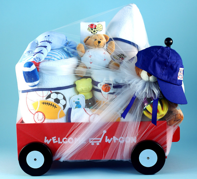 Top Baby Boy Gifts
 Deluxe Wel e Wagon Baby Boy Gift at Best Prices