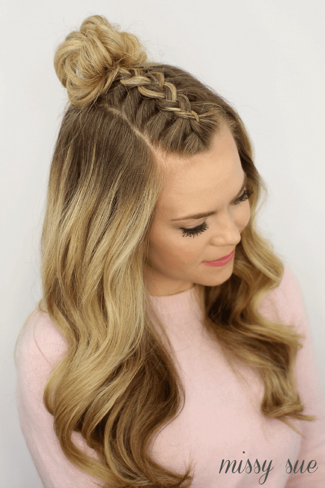 Top Braid Hairstyles
 6 Braided Top Knots To Give You Hair Envy