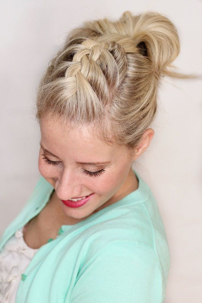 Top Braid Hairstyles
 The 10 Best 5 Minute Hairstyles That Keep Hair Out of Your