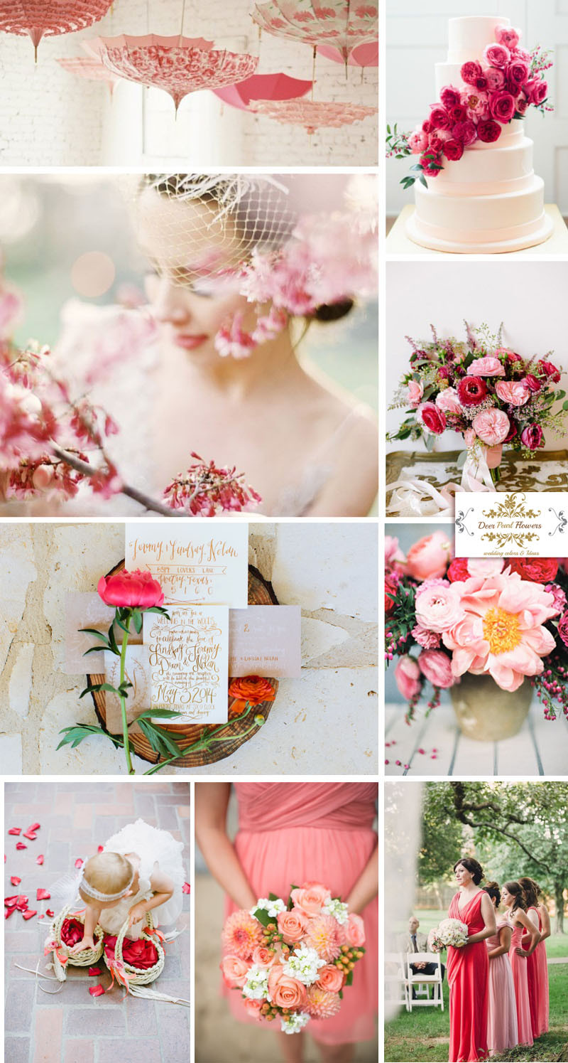 Top Wedding Colors
 Pantone Top 10 Wedding Color Ideas for Spring 2015