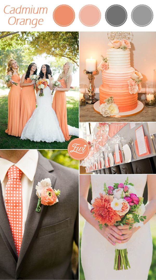 Top Wedding Colors
 Top 10 Pantone Wedding Colors For Fall 2015