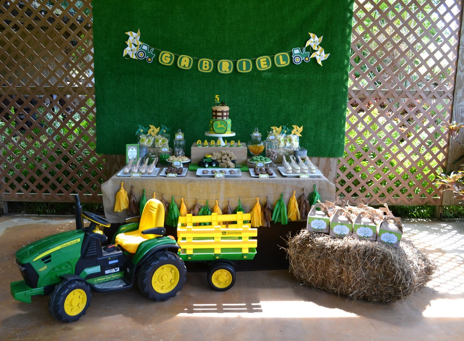 Tractor Birthday Party
 Partylicious Events PR Tractor Party