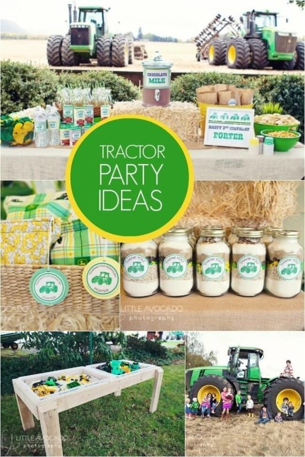 Tractor Birthday Party
 13 Birthday Party Ideas for Boys Spaceships and Laser Beams