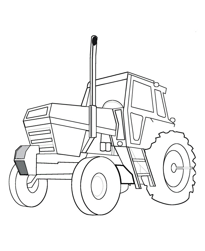 Tractor Coloring Pages For Kids
 Free Printable Tractor Coloring Pages For Kids