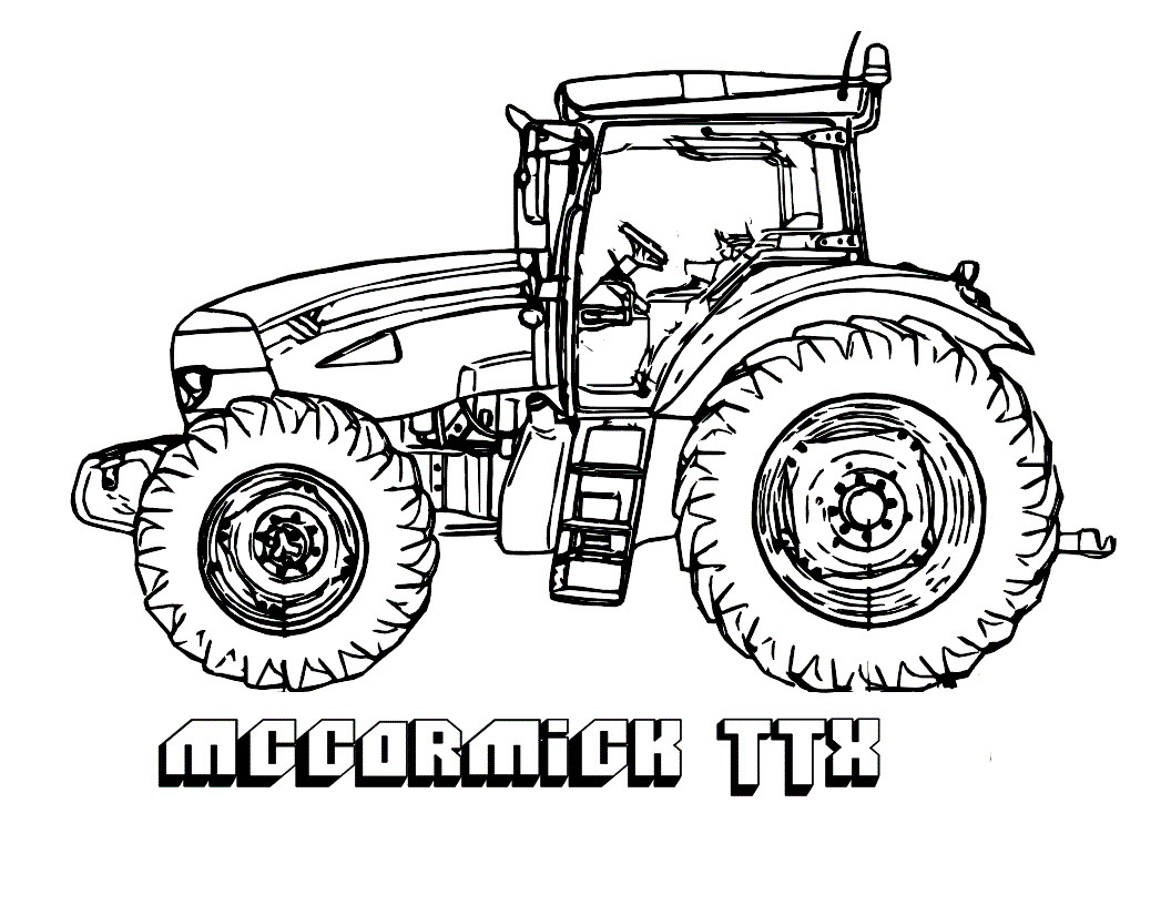 Tractor Coloring Pages For Kids
 Free Printable Tractor Coloring Pages For Kids