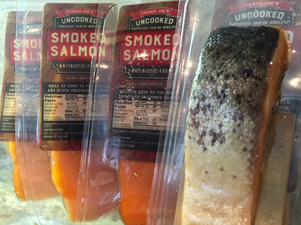 Trader Joes Smoked Salmon
 Excellent uncooked smoked salmon Yelp