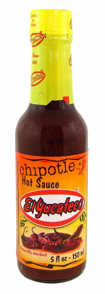 Traditional Mexican Sauces
 "EL YUCATECO CHIPOTLE" Authentic Mexican Hot Chilli