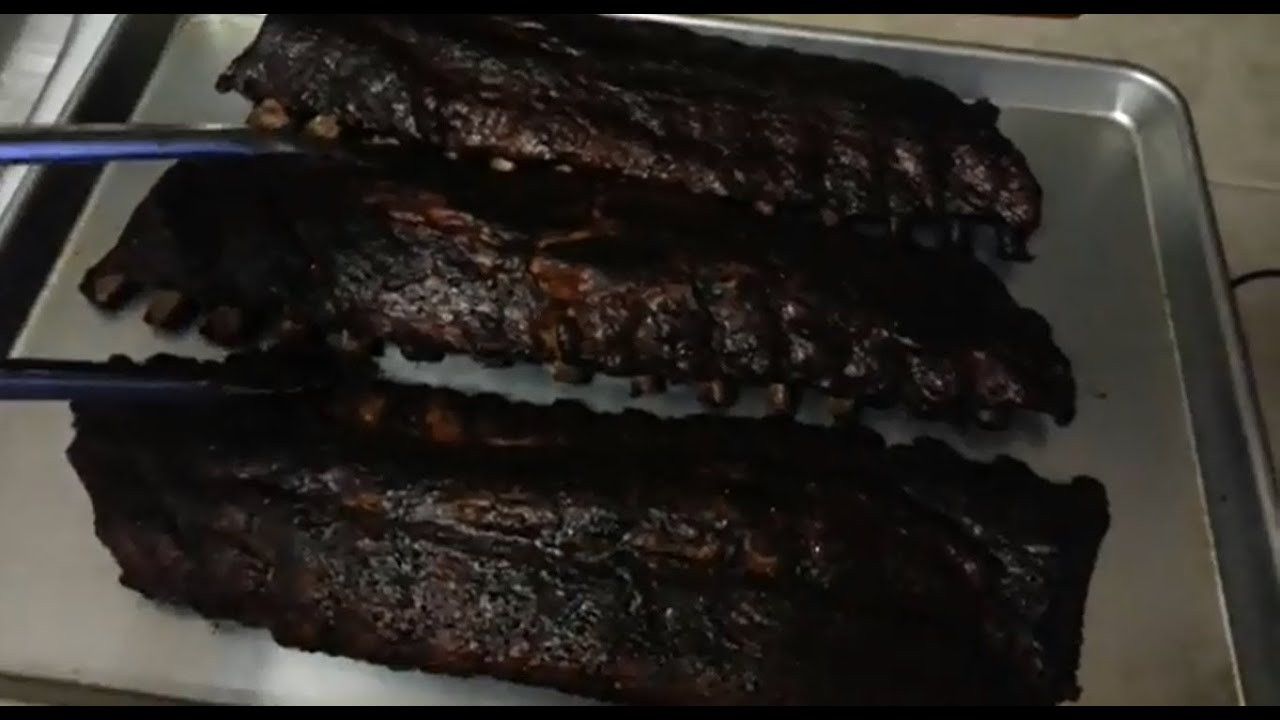 Traeger Beef Ribs
 Smoked Baby back ribs on the Traeger grill