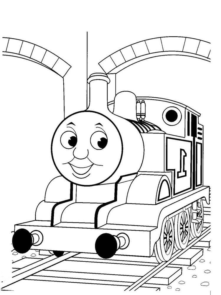 Train Coloring Pages For Boys
 Thomas and Friends coloring pages Download and print