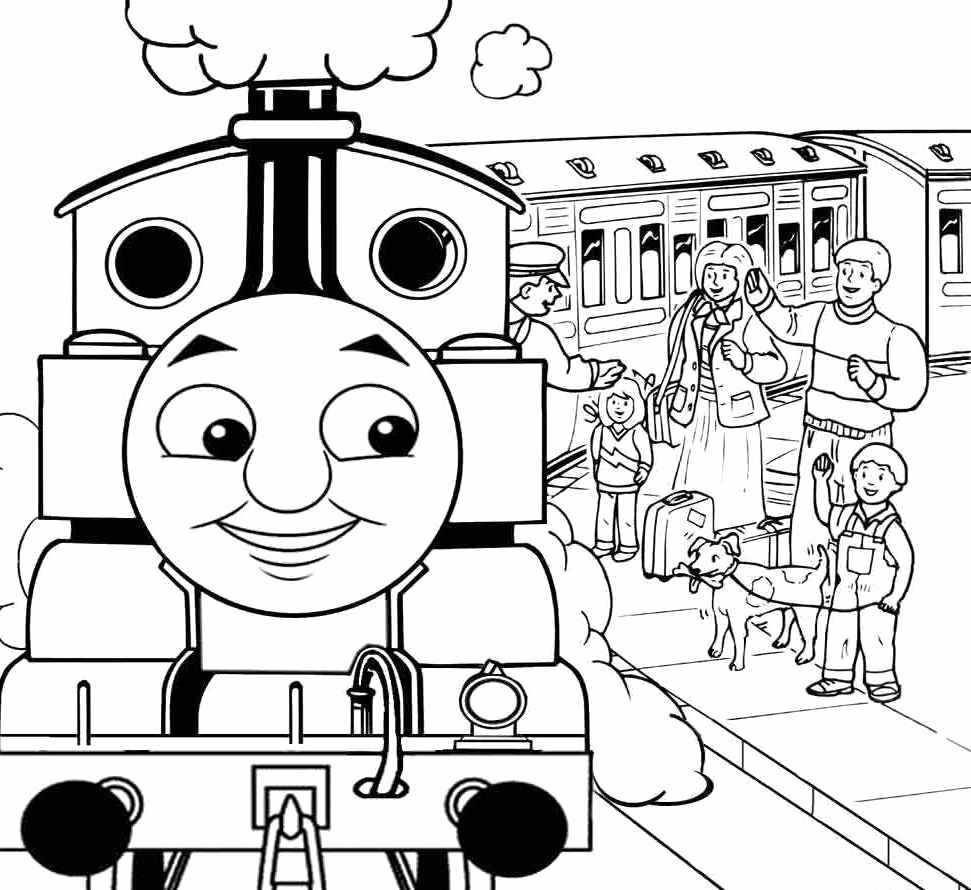 Train Coloring Pages For Boys
 thomas the train coloring pages printable for free is