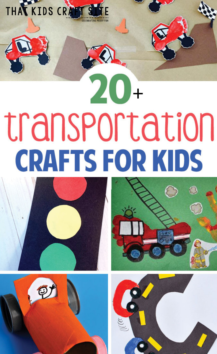 Transportation Crafts For Kids
 Fun Transportation Crafts and Activities That Kids