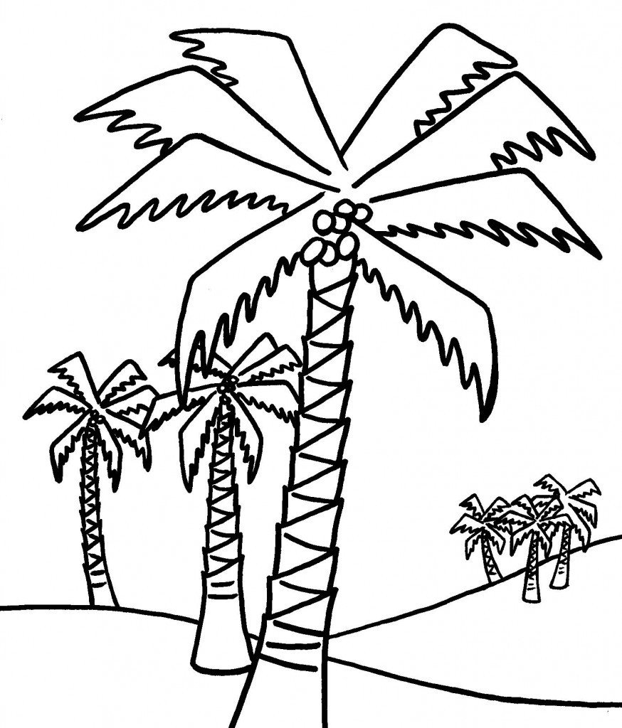 Tree Coloring Pages For Kids
 Free Printable Tree Coloring Pages For Kids