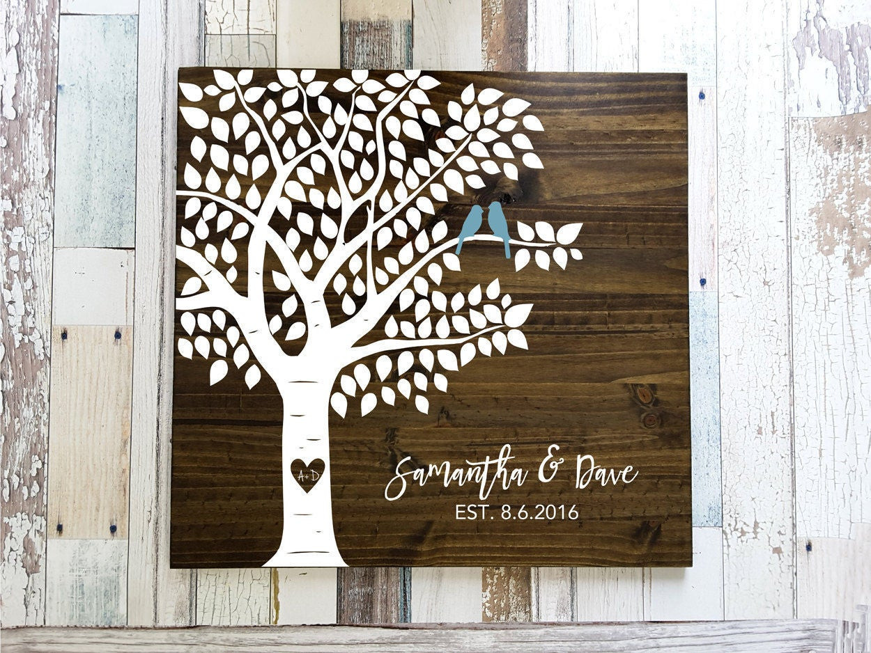 Tree Guest Book Wedding
 Leaf Guest Book Guest Book Tree Wedding Guest Book