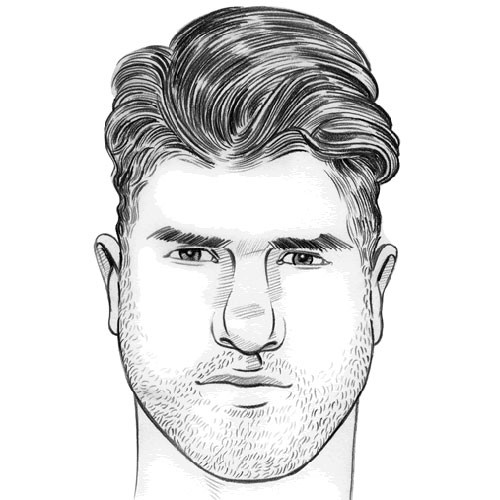 Triangle Face Shape Hairstyles Male
 Best Men s Haircuts For Your Face Shape 2020 Illustrated