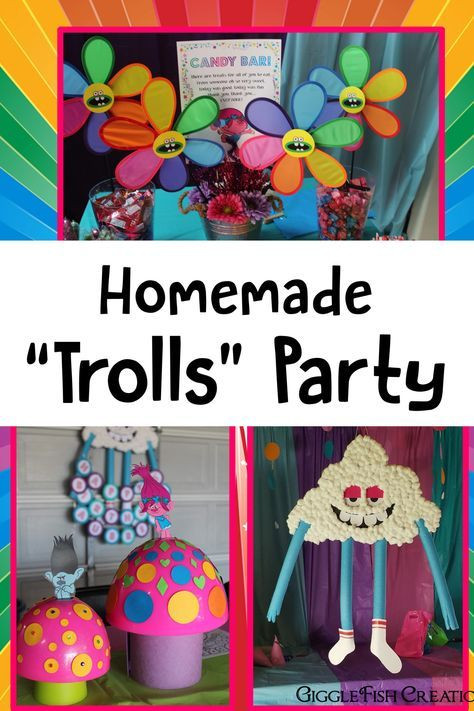Trolls Bday Party Ideas
 Poppy Trolls Birthday Party Lilliana