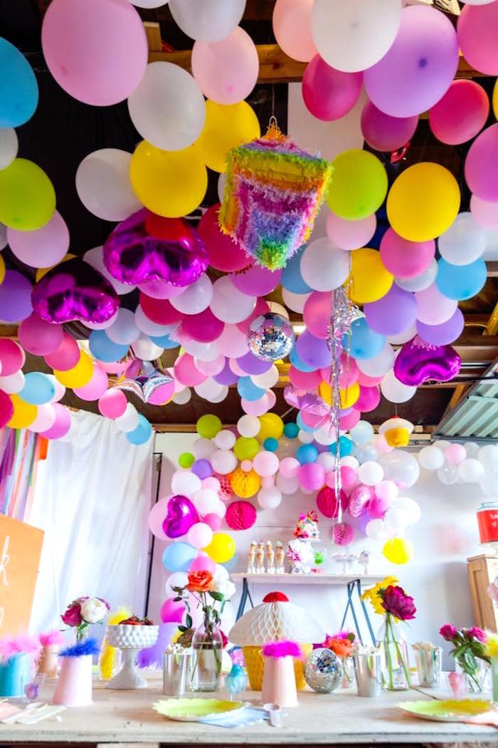 Trolls Bday Party Ideas
 Kara s Party Ideas Rainbow Trolls Disco Birthday Party