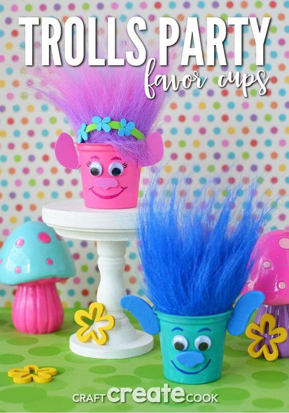 Trolls Party Favor Ideas
 21 Trolls Birthday Party Ideas Spaceships and Laser Beams