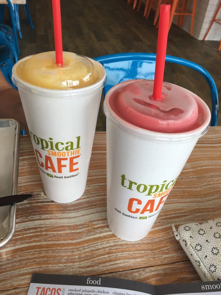 Tropical Smoothie Cafe Smoothies
 Tropical Smoothie Cafe 12 Reviews Juice Bars