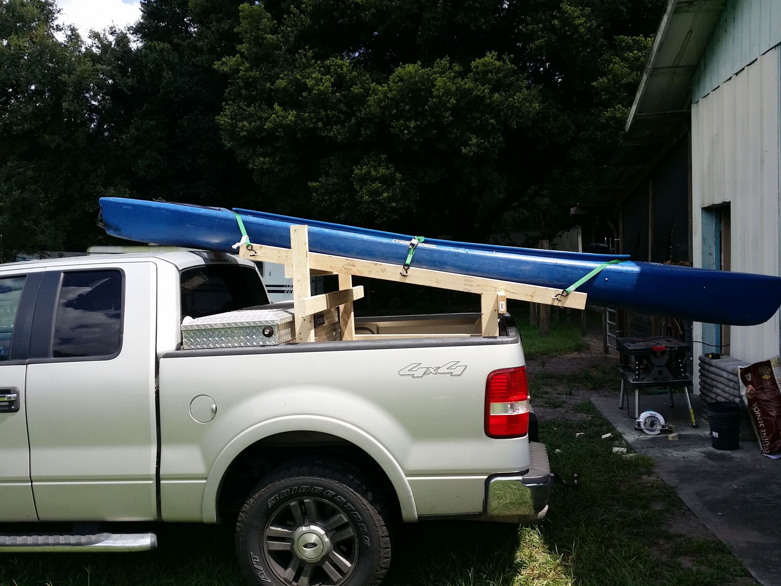 Truck Kayak Rack DIY
 DIY Kayak Truck Rack