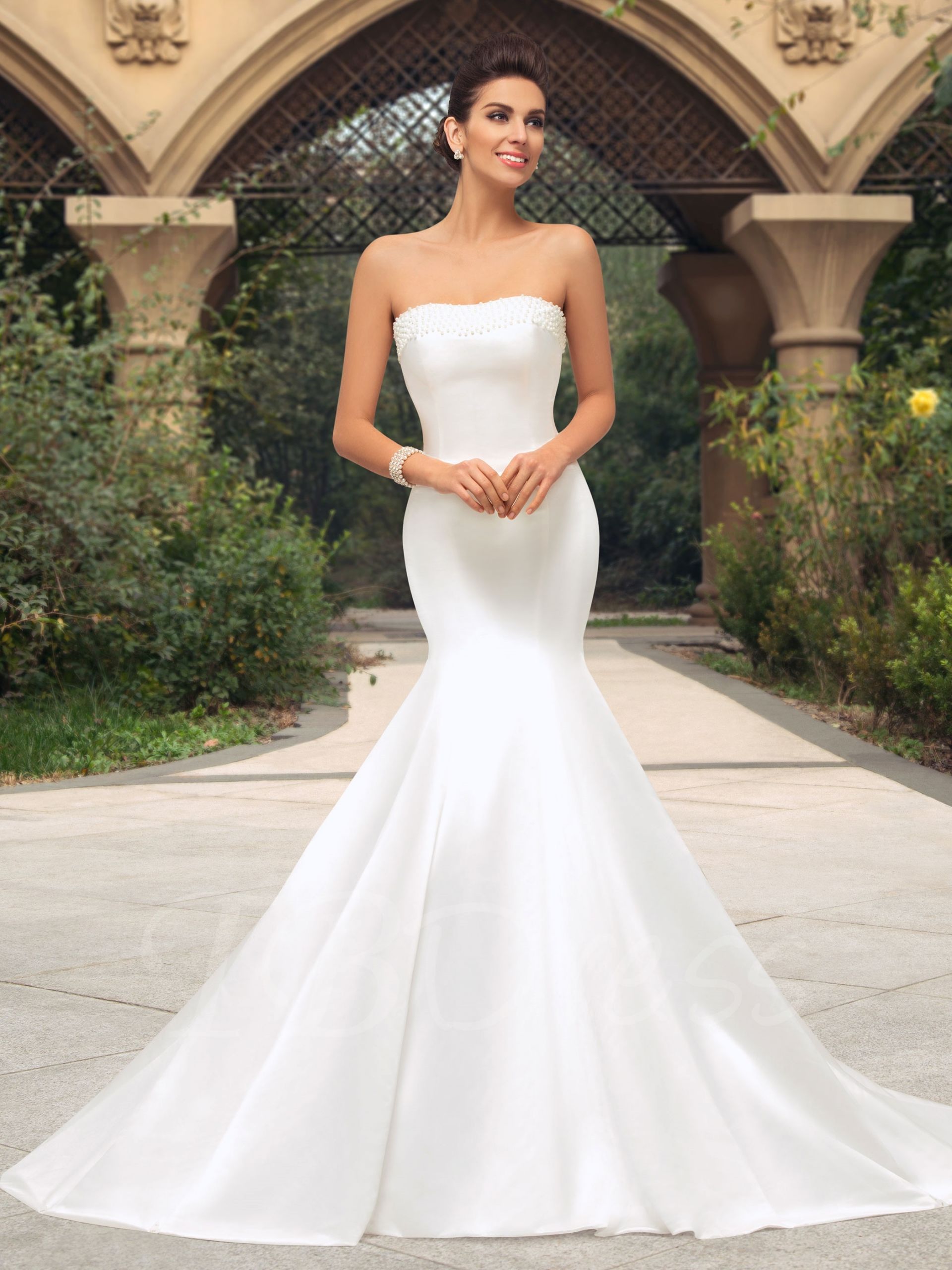 Trumpet Wedding Gowns
 35 Inspirational Ideas of Simple Wedding Dresses