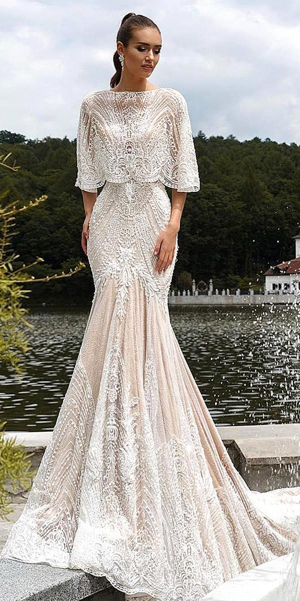 Trumpet Wedding Gowns
 24 Trumpet Wedding Dresses That Are Fancy & Romantic