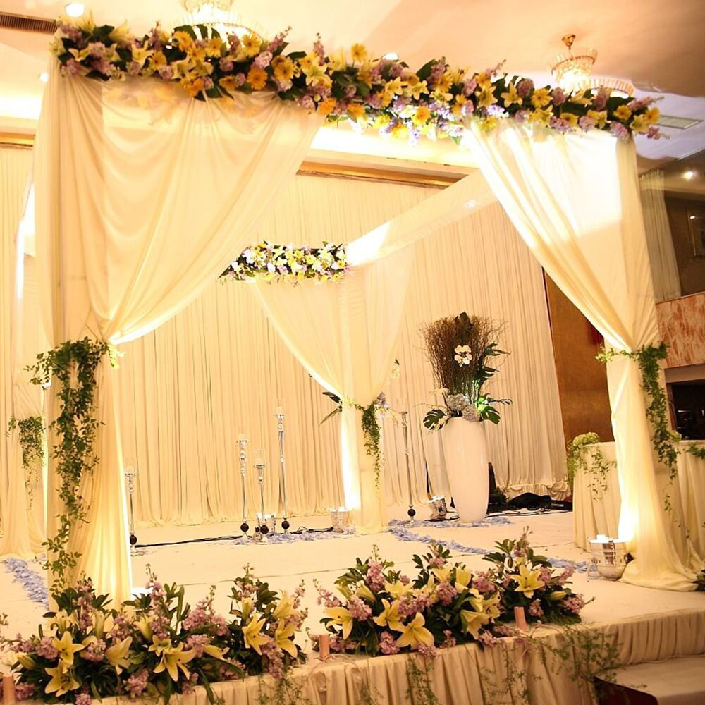 Tulle Wedding Decorations
 100 Yards Tulle Wedding Backdrop Wedding Decoration 15cm