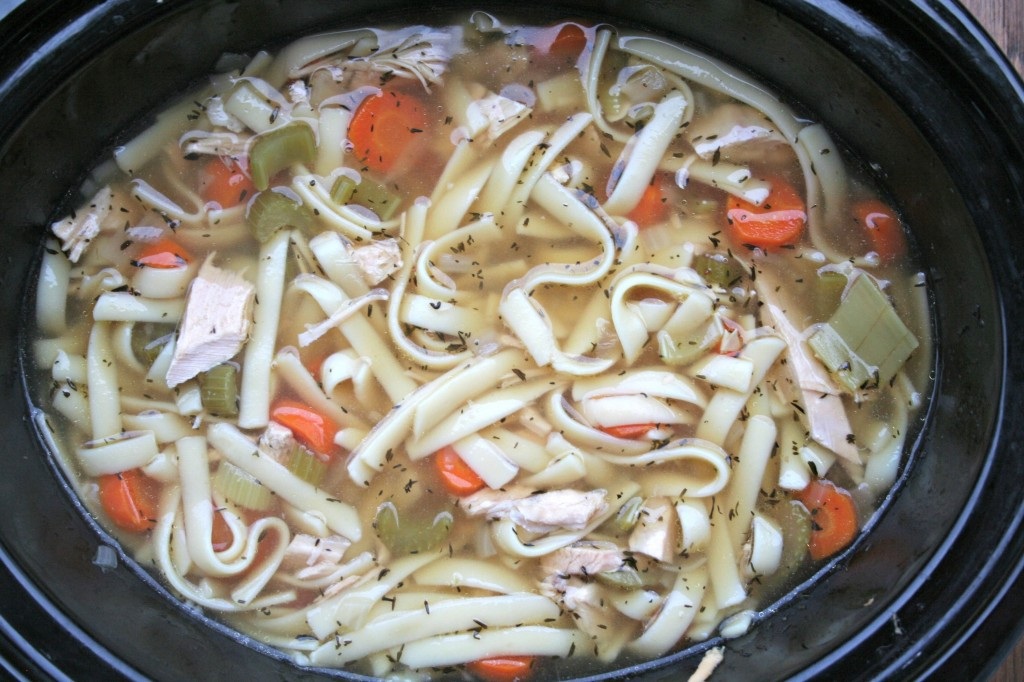 Turkey Soup Recipe Slow Cooker
 Grandma s Slow Cooker Turkey Noodle Soup The Magical