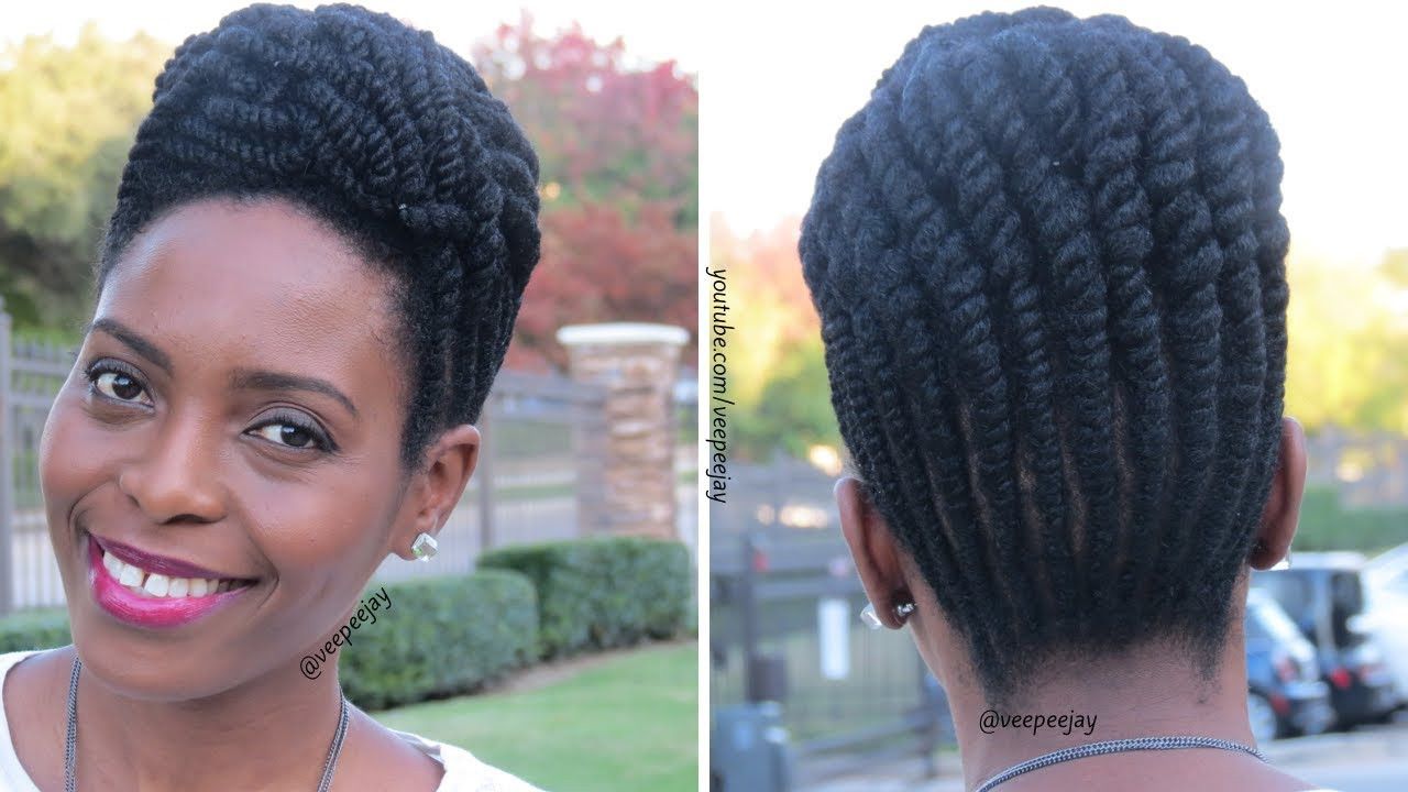 Twist Hairstyle For Natural Hair
 Natural Hair Protective Style